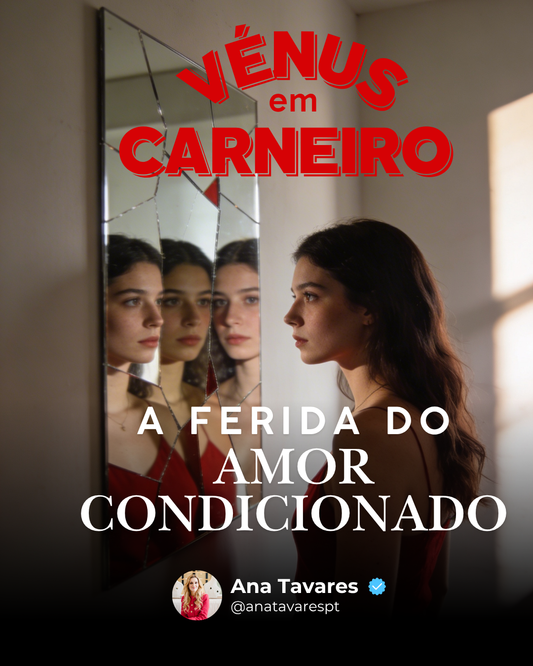 Vénus conjunta Quíron em Carneiro: aquela coisa que juraste ter ultrapassado